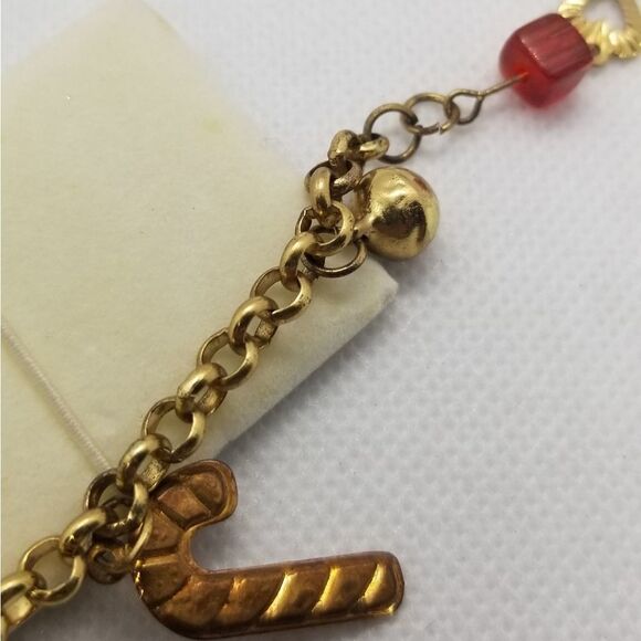 Vintage in box christmas bracelet with actual jingle bell - Picture 3 of 3